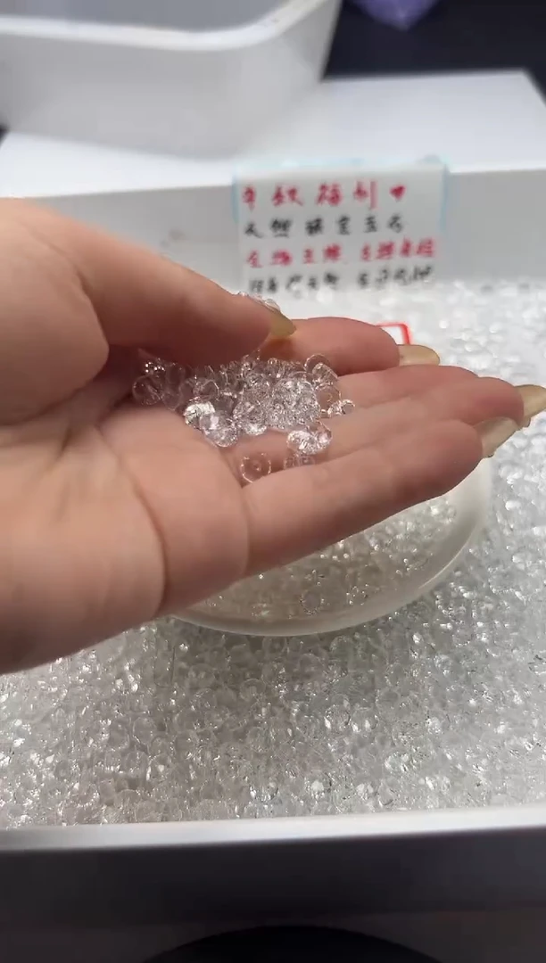 颈饰未镶嵌水晶w3066白水车轮切面算盘6*3mm*40颗