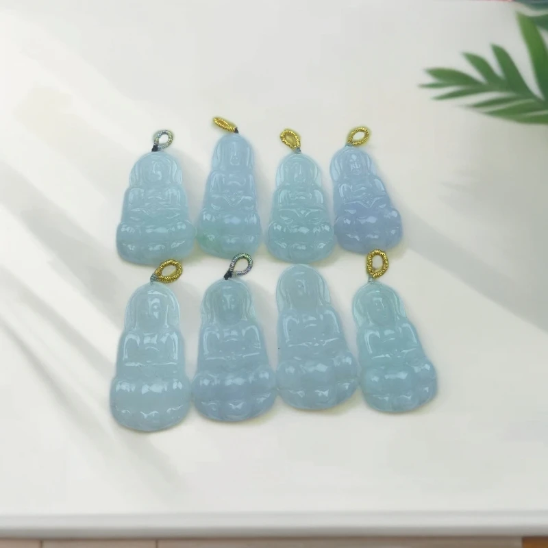 翡翠观音吊坠多样性发其一