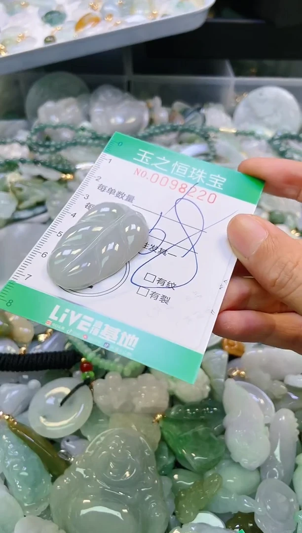 翡翠未镶嵌颈饰闪购0098220