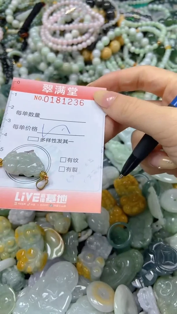 颈饰未镶嵌翡翠闪购0181236