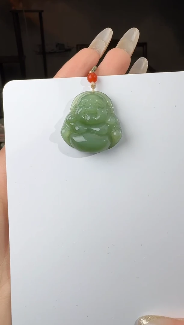 颈饰未镶嵌和田玉30佛公