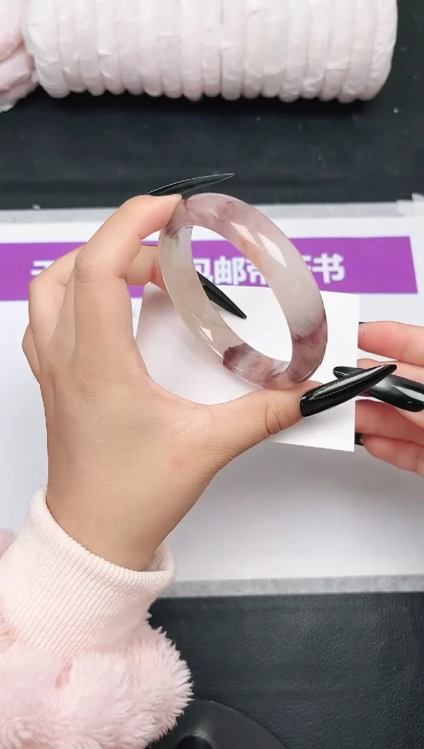 未镶嵌手镯石英质玉65-58