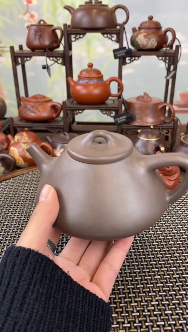 茶壶紫砂天青泥汉瓦