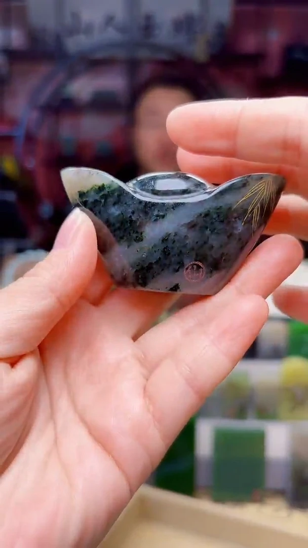 未镶嵌独山玉手把347