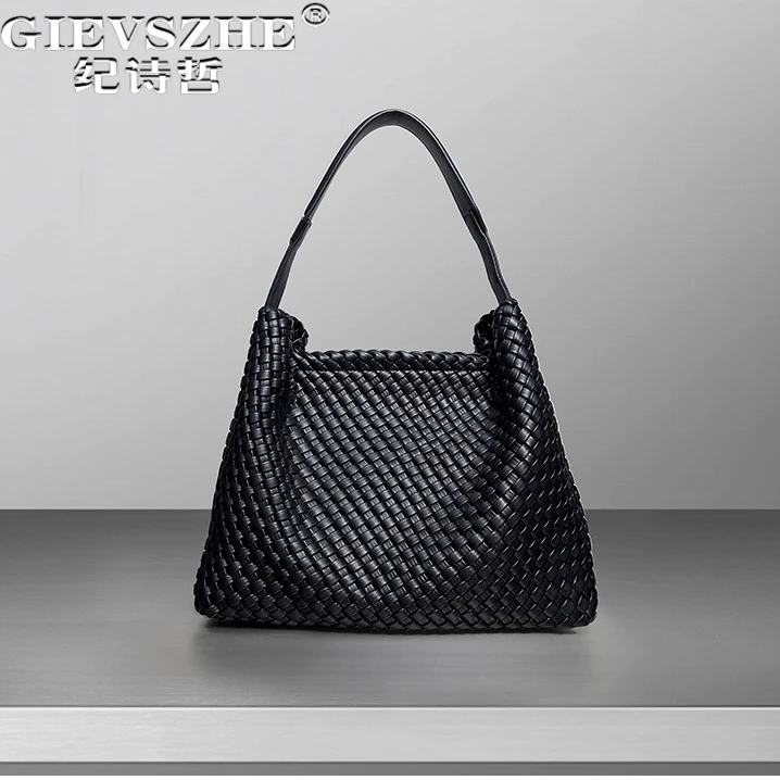 纪诗哲包包女包托特包编织腋下包送女友老婆生日情人节礼物