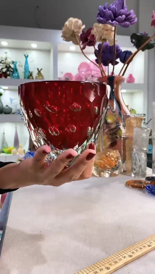 慕忆家手作琉璃花瓶