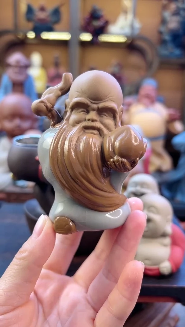 紫砂茶宠器闵茶宠摆件