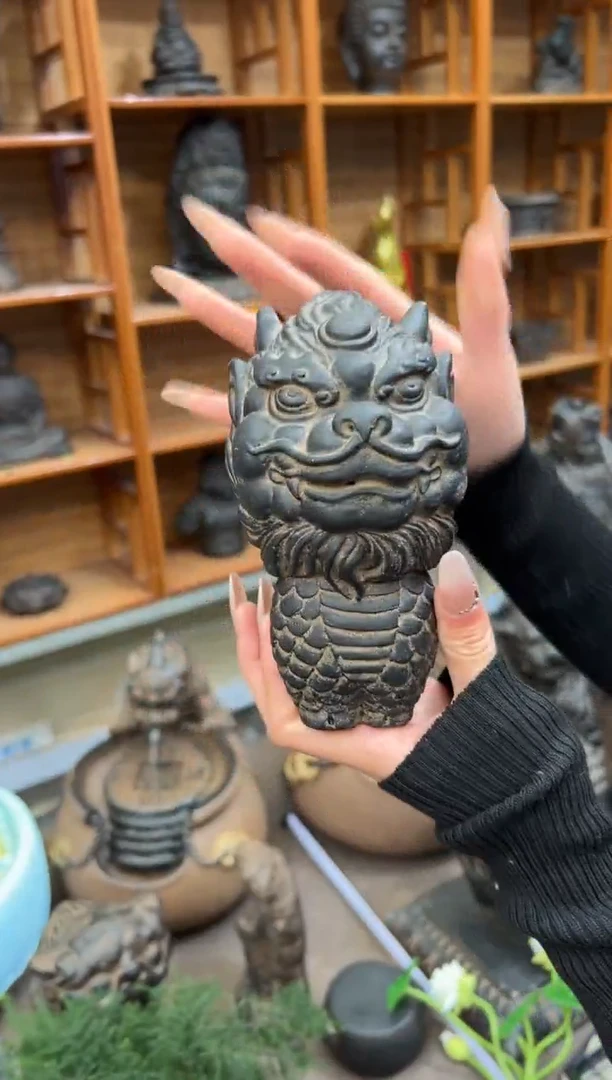 陶土【火山泥】天佑麒麟