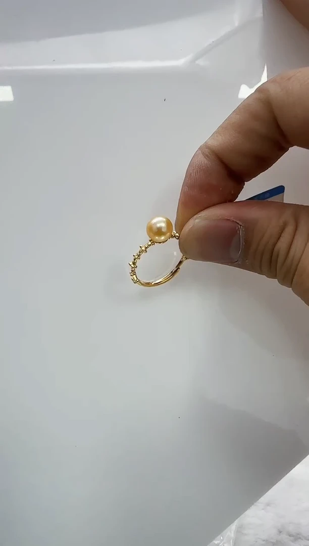 【闪购商品】海水珍珠DA银S925镶嵌c903 珍珠7