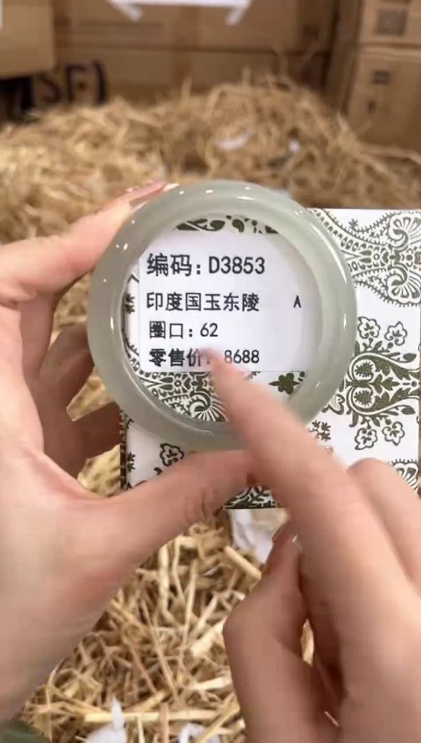 未镶嵌手镯石英质玉D3853