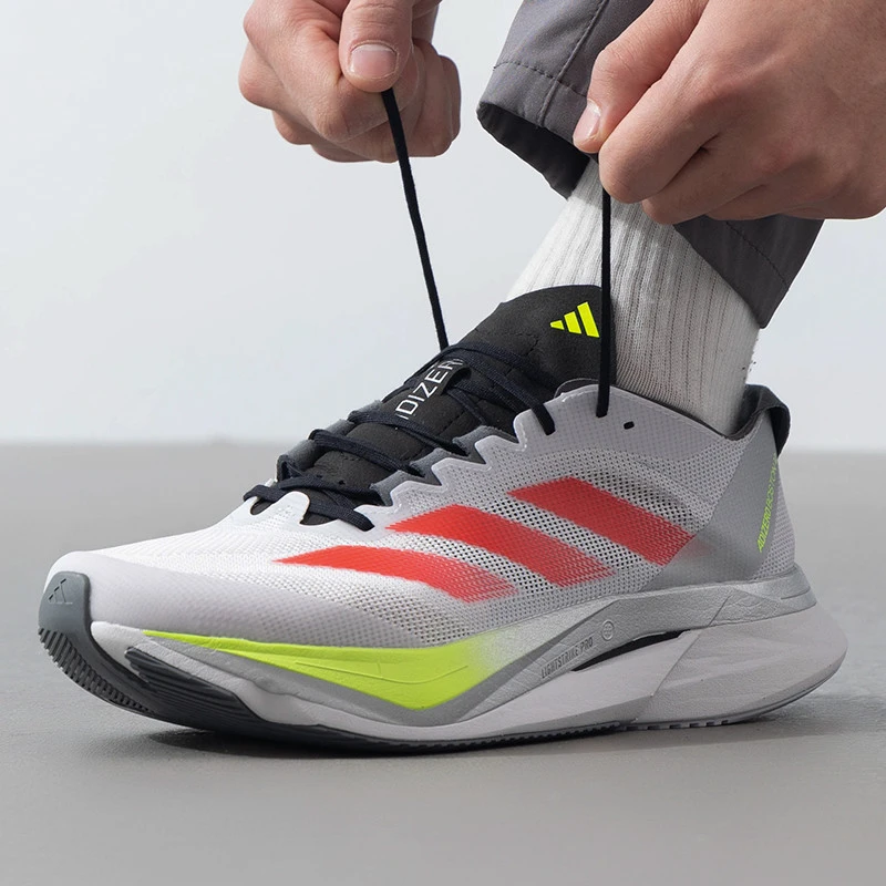 阿迪达斯波士顿12跑鞋男鞋人生跑鞋Adizero Boston 12训练竞速鞋