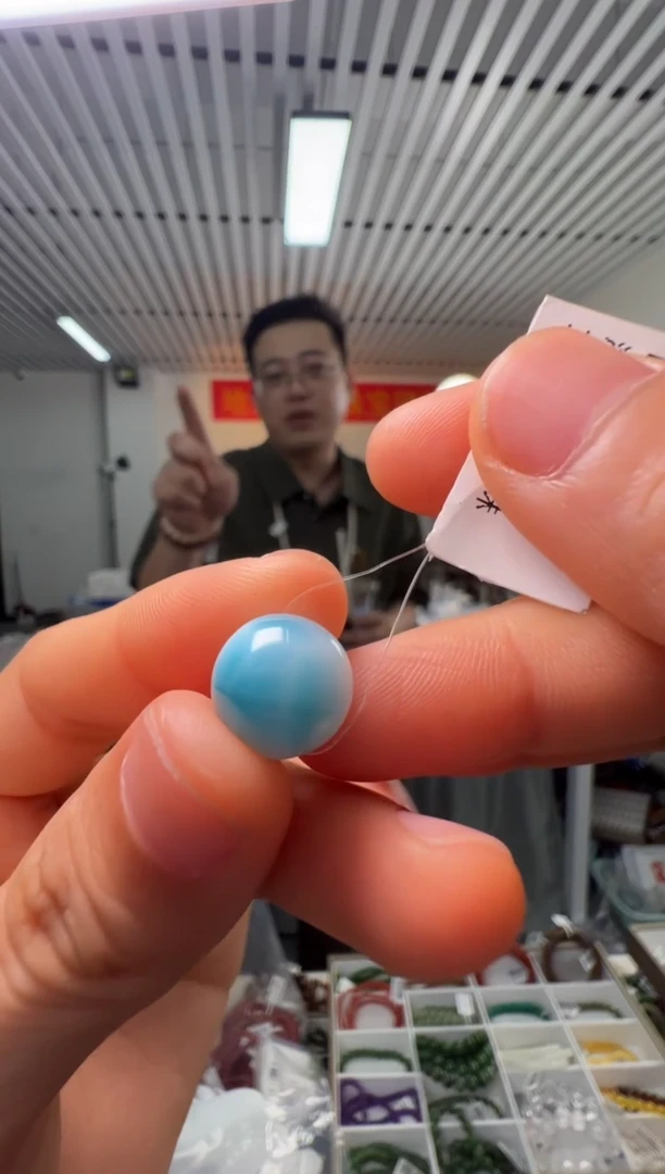 针钠钙石（海纹石）未镶嵌吊坠(不含链)海纹石单珠吊坠