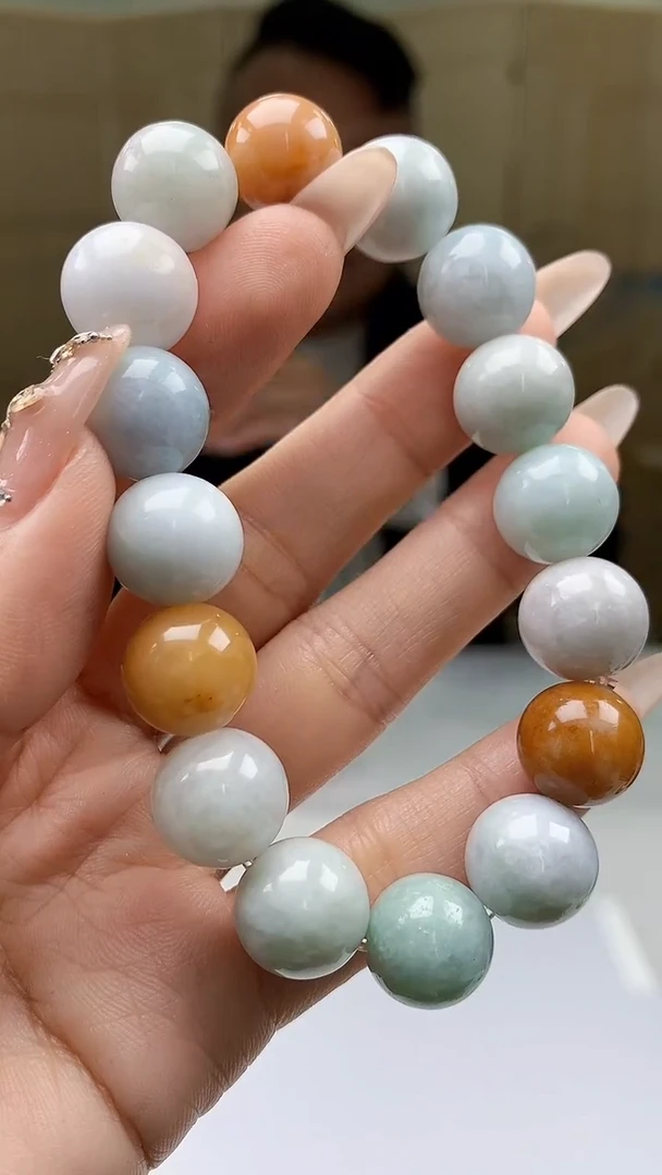 【闪购商品】翡翠颈饰未镶嵌4969ty-jj手串3