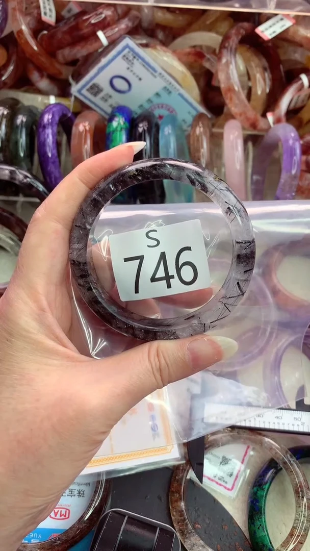 未镶嵌手镯水晶雪***。S746-58+