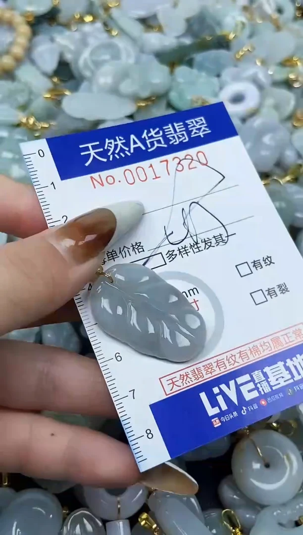 【闪购商品】翡翠颈饰未镶嵌天然A货翡翠