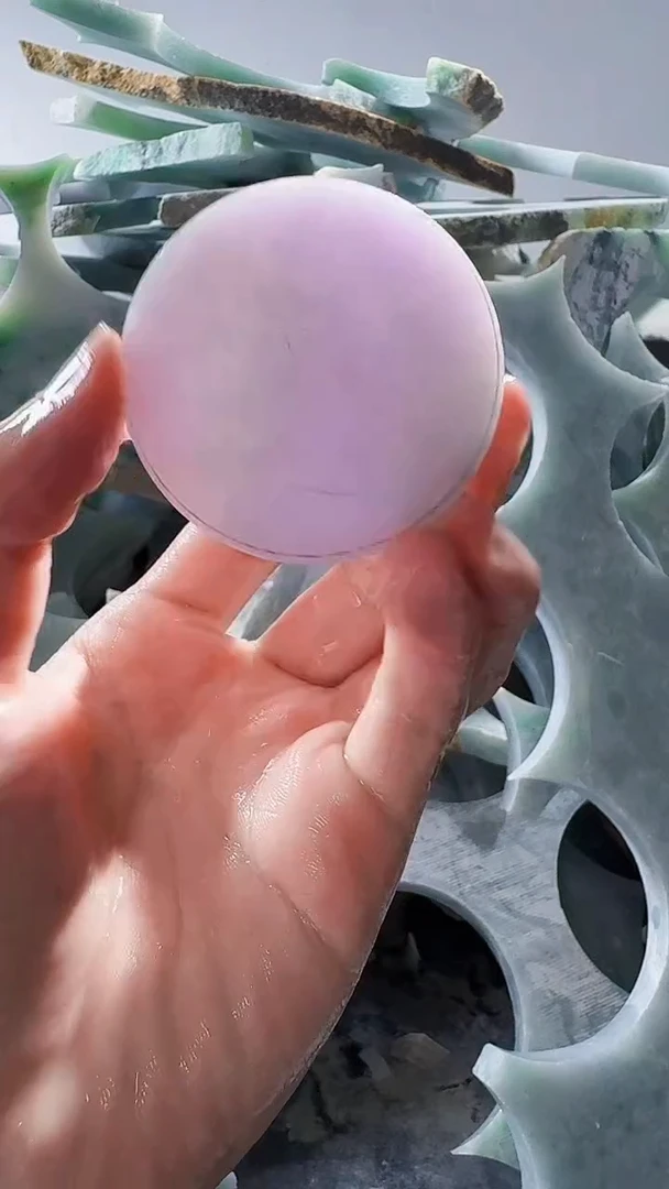 裸石翡翠缅甸翡翠A货文672