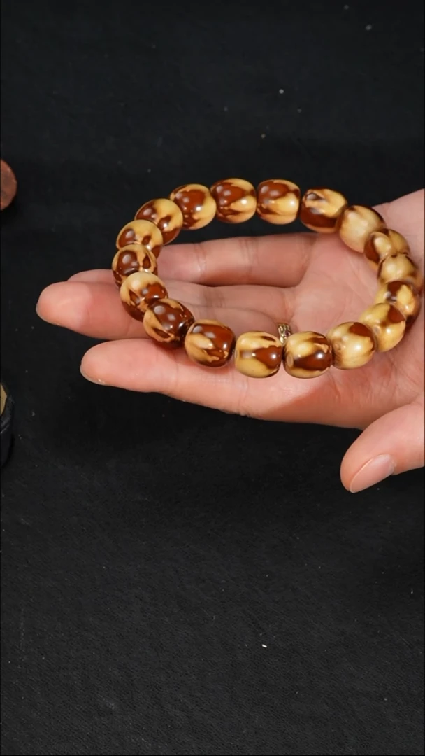 手串紫金鼠火焰纹精工老型12*12mm