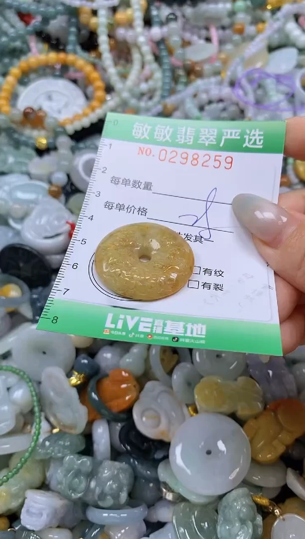 翡翠未镶嵌颈饰闪购0298259
