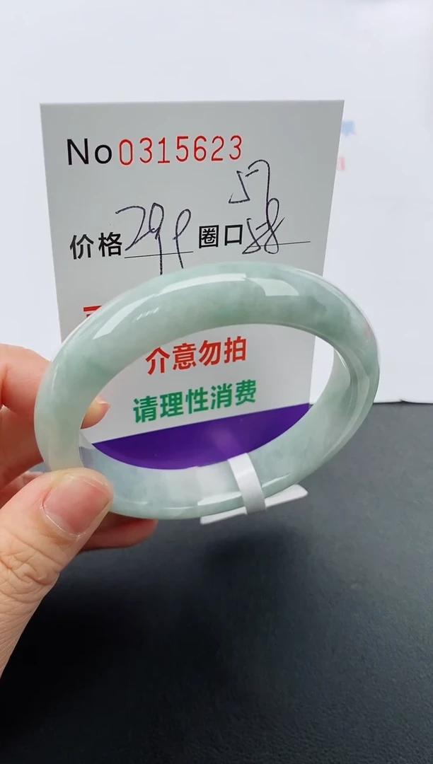 【闪购商品】翡翠手镯未镶嵌天然A货翡翠0315623