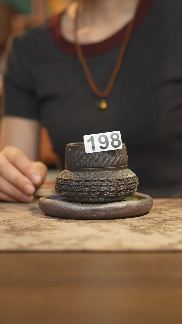 陶瓷茶器茶具主人杯198微瑕