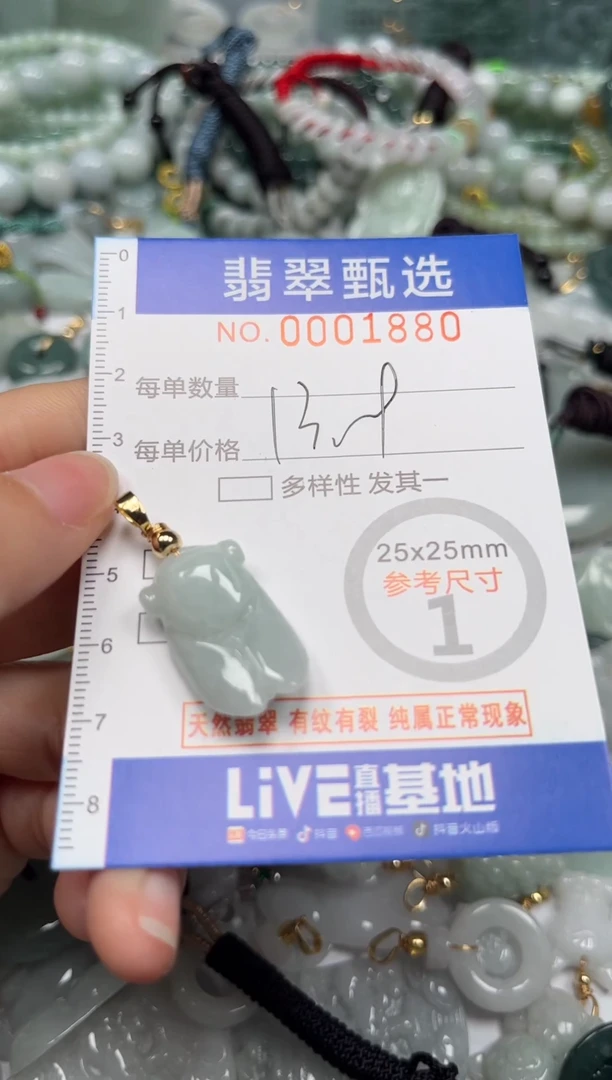 【闪购商品】翡翠颈饰未镶嵌00..1880