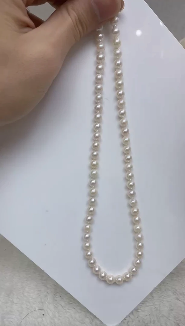 颈饰银S925镶嵌海水珍珠