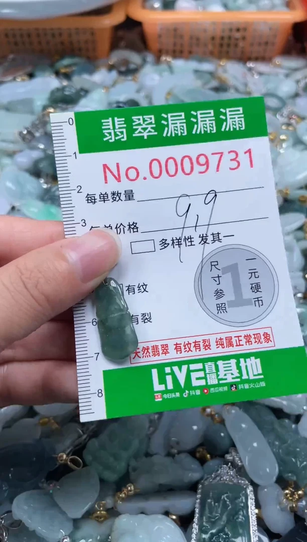 颈饰未镶嵌翡翠9731