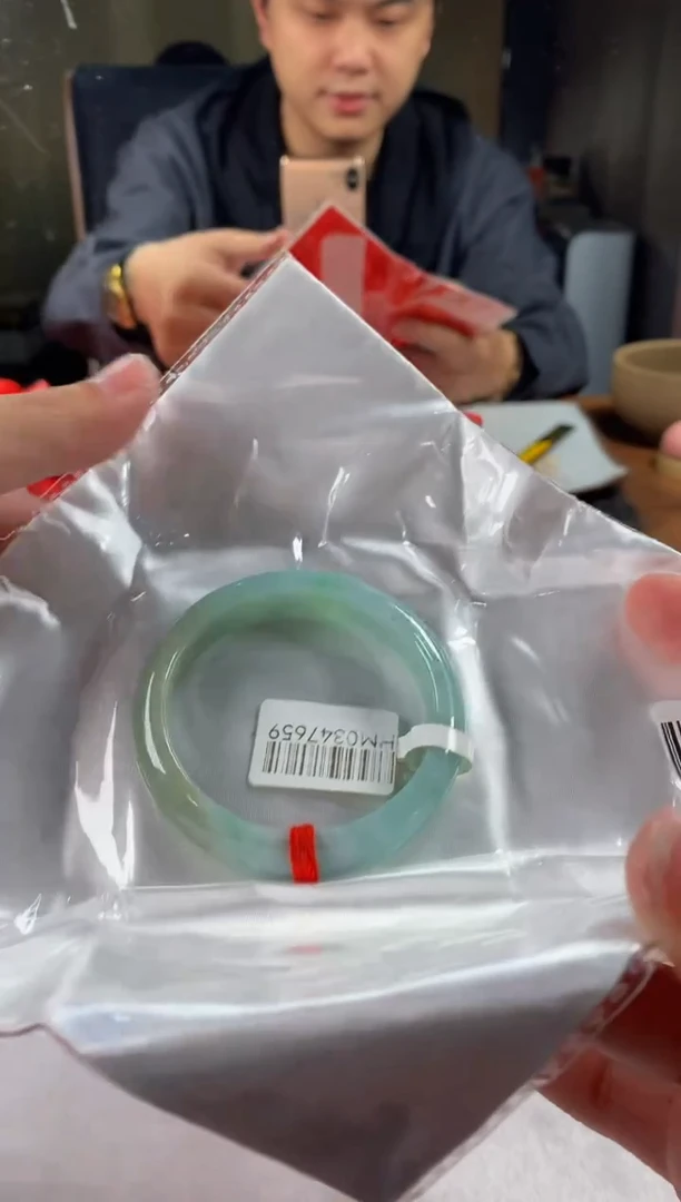 未镶嵌定制翡翠5073毛货不退不换 54-55圈