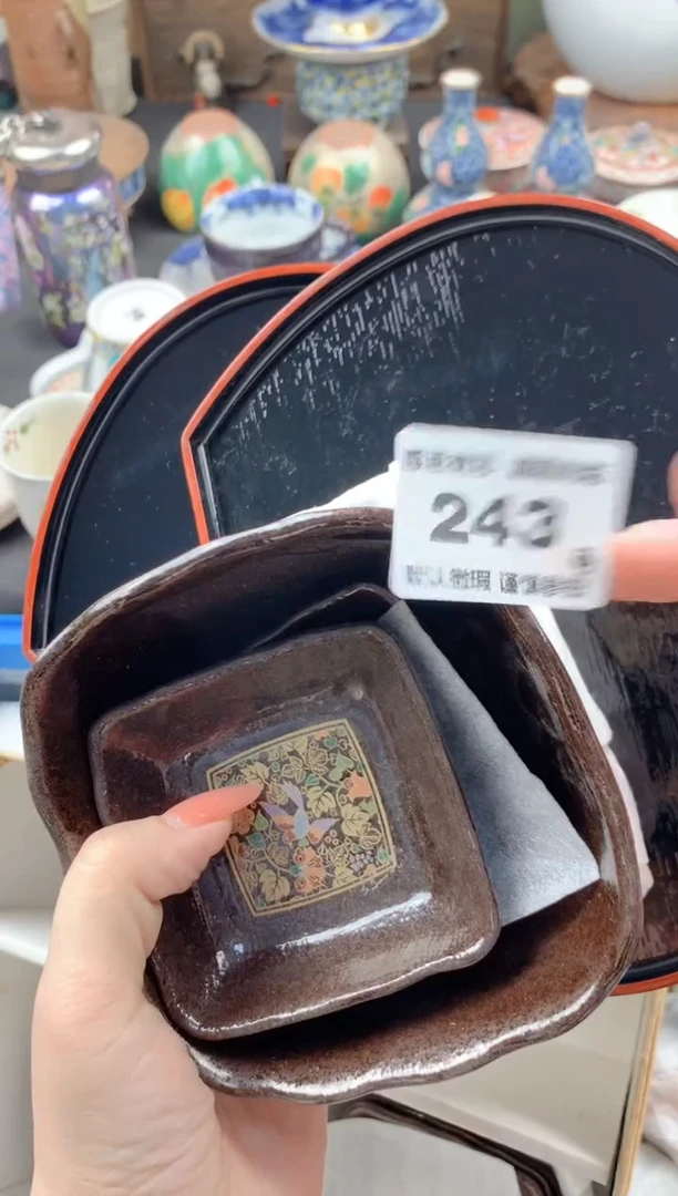 【闪购商品】瓷片243号九姑娘工艺品瓷器