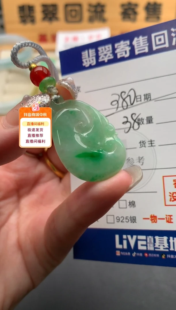 颈饰未镶嵌翡翠10146059