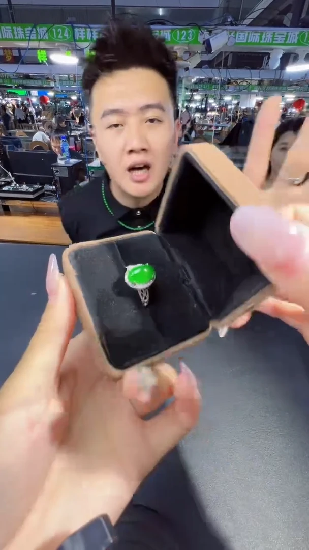 翡翠戒指未镶嵌多样性发货戒指1