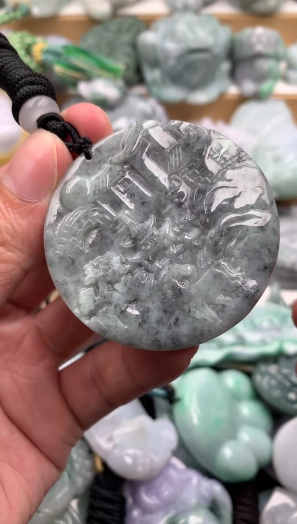 吊坠(不含链)未镶嵌翡翠1