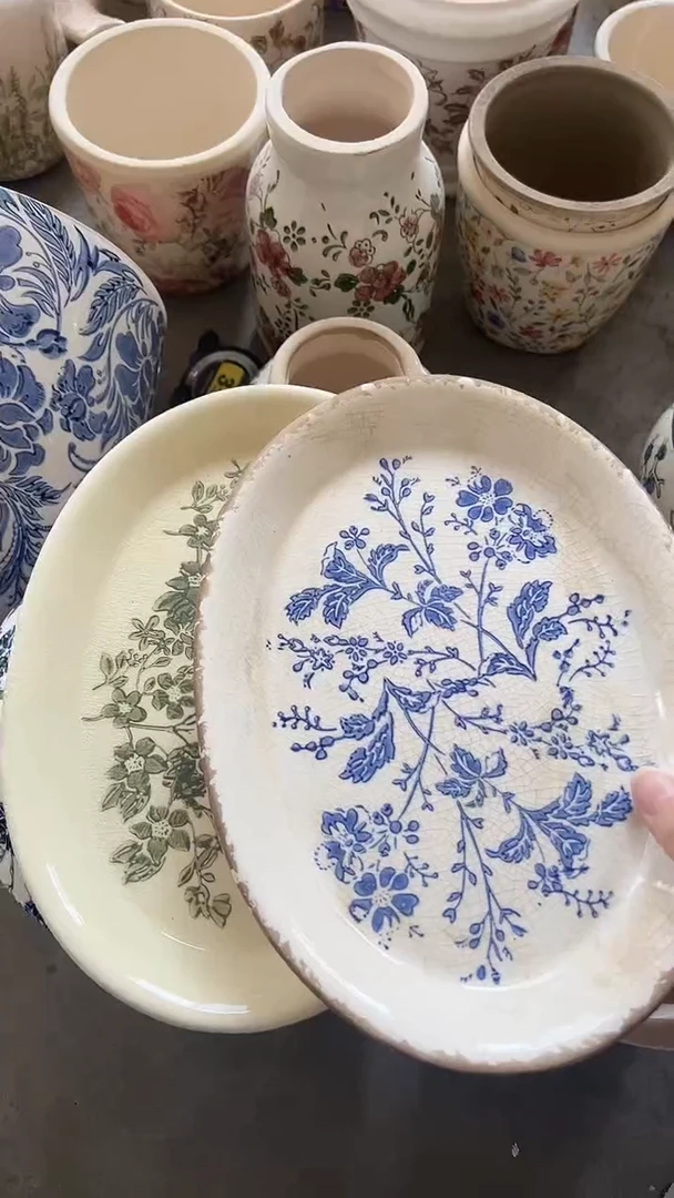 【闪购商品】陶瓷底盘2个