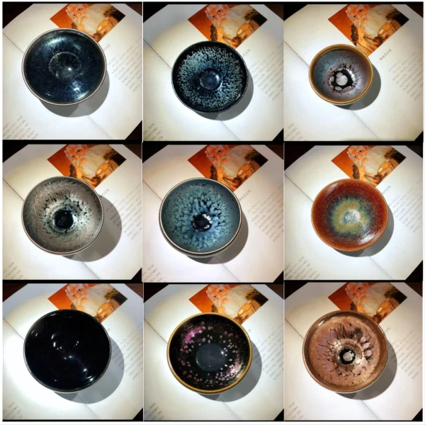 播间对货F链接，建盏图片供参考，釉面器型以直播时的实物为准。手工