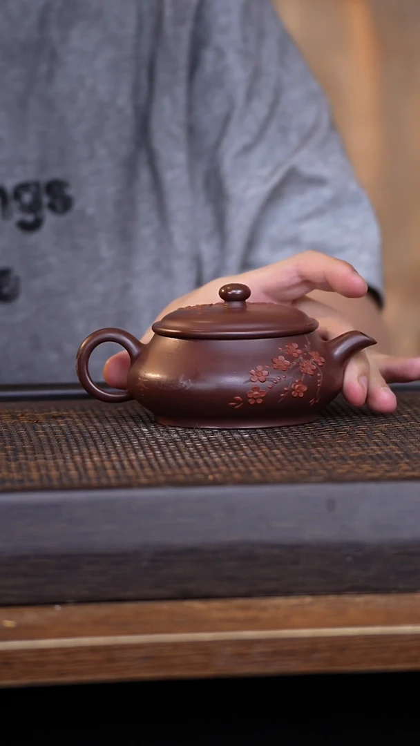 茶壶紫砂宜兴手工原矿紫砂壶001