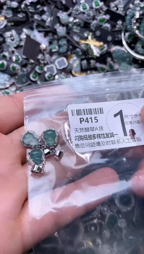 【闪购商品】翡翠颈饰未镶嵌P415多样性发其一