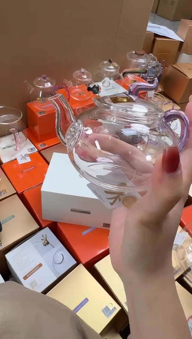 @@禾器晶彩丰登壶浅紫色