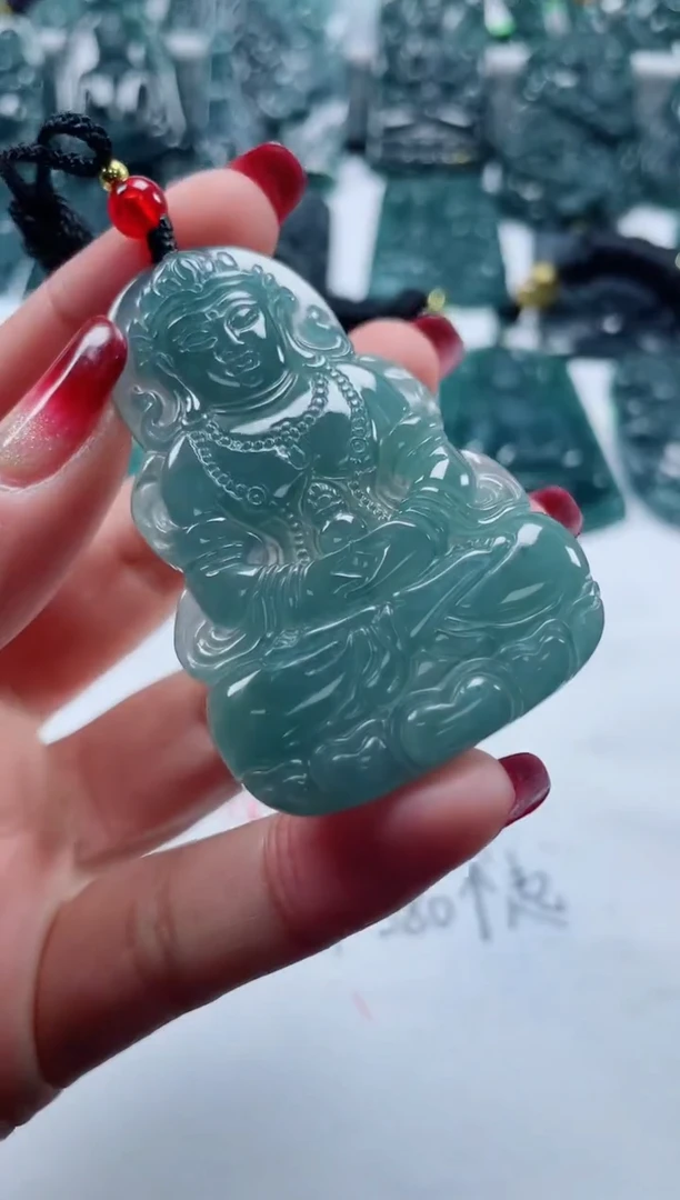 【闪购商品】翡翠颈饰未镶嵌多样性发货一件发货-度母