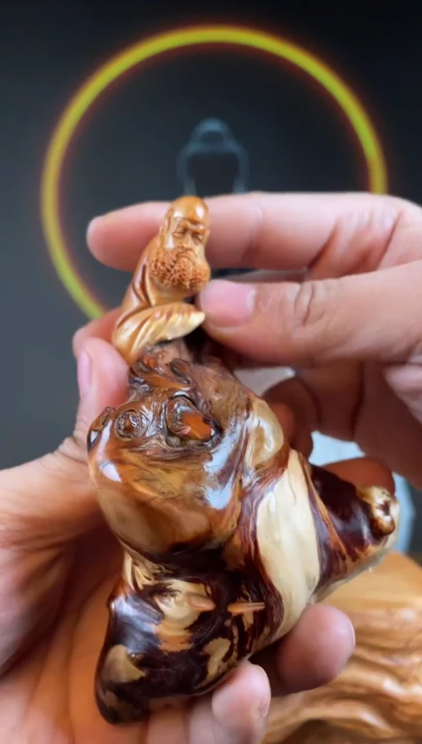 柏木（崖柏）手工摆件,先抢先得! 编号:366