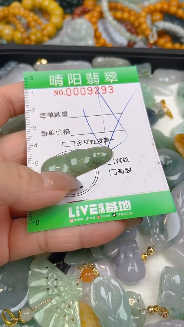 翡翠未镶嵌颈饰闪购0009293