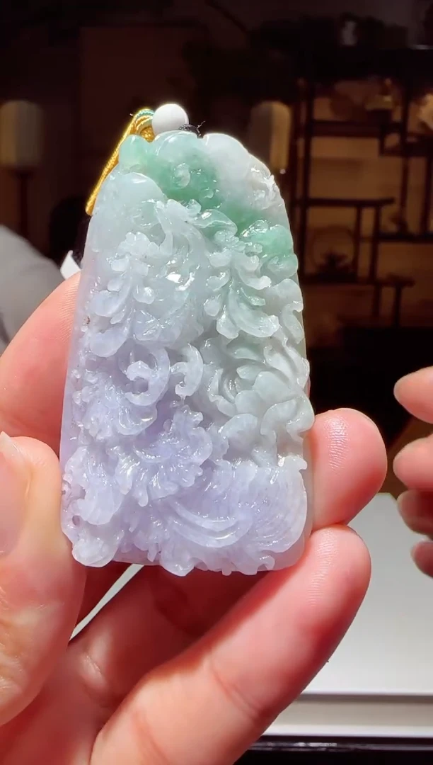定制翡翠未镶嵌L-@@QJYD051151