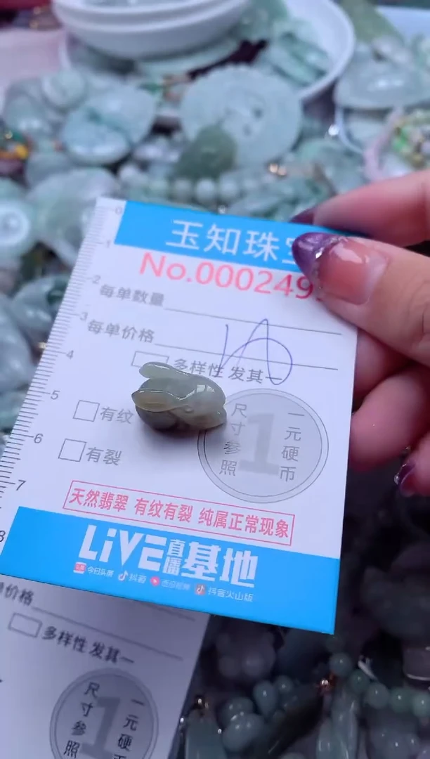 翡翠未镶嵌吊坠(不含链)2499