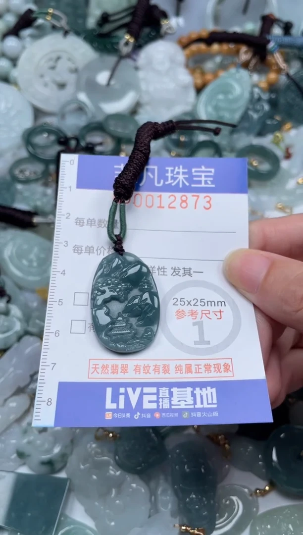 颈饰未镶嵌翡翠12873