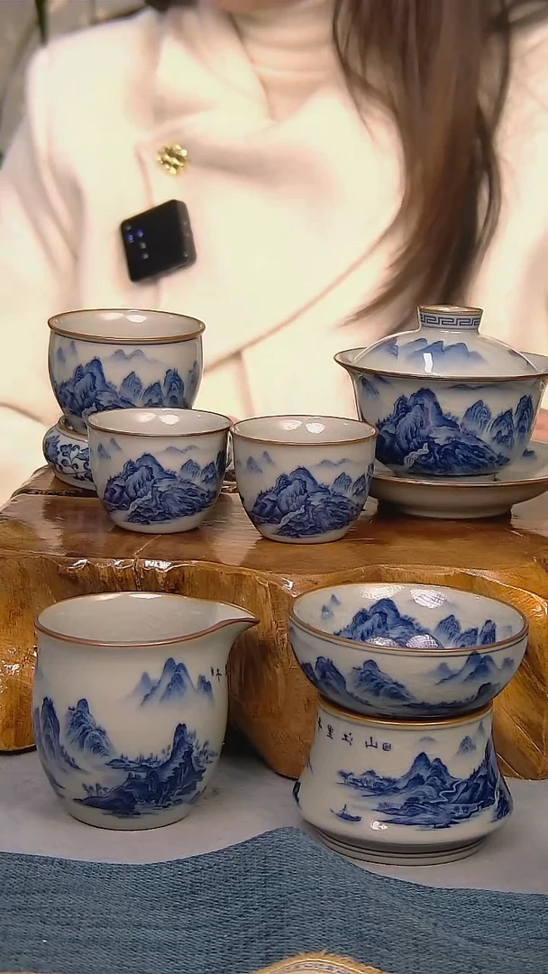 【闪购商品】简装家用款7件套 陶瓷家用茶具系列