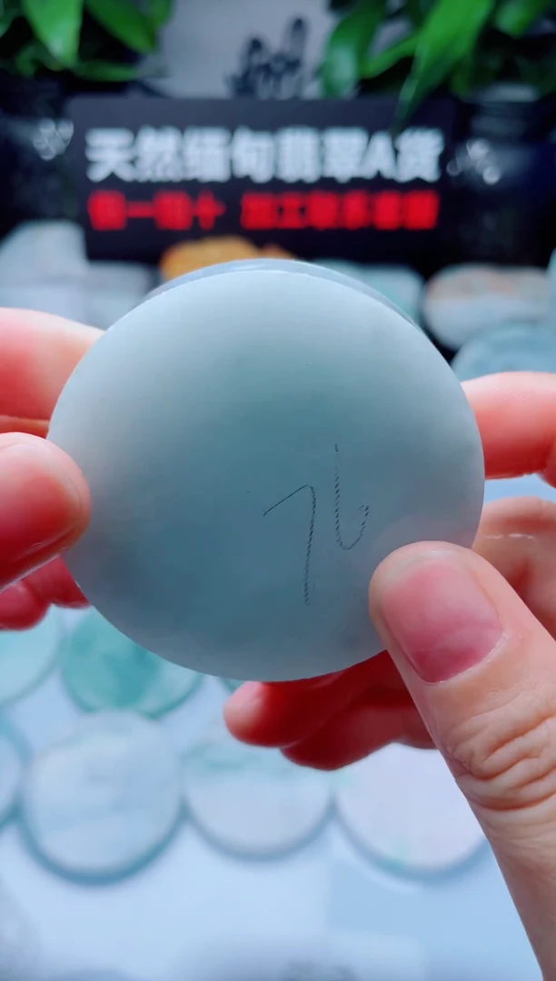 翡翠未镶嵌颈饰华2031