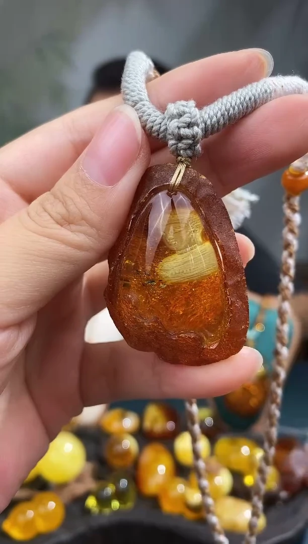 裸石琥珀未镶嵌 基地发货 一物一证 顺丰包邮