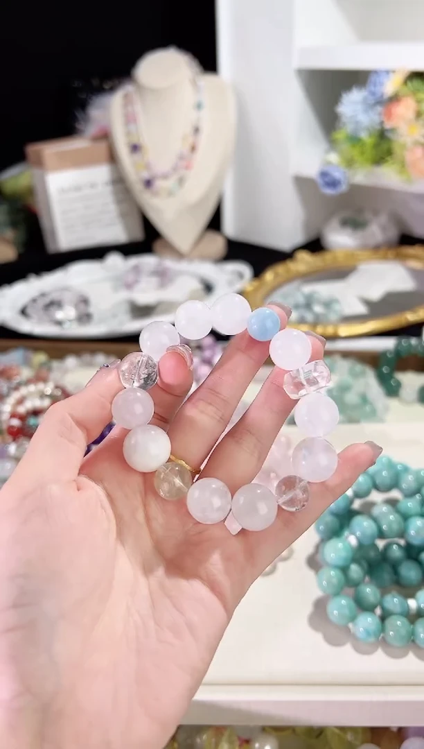 未镶嵌手链水晶天然水晶 多样性发货发其一 颜色微差