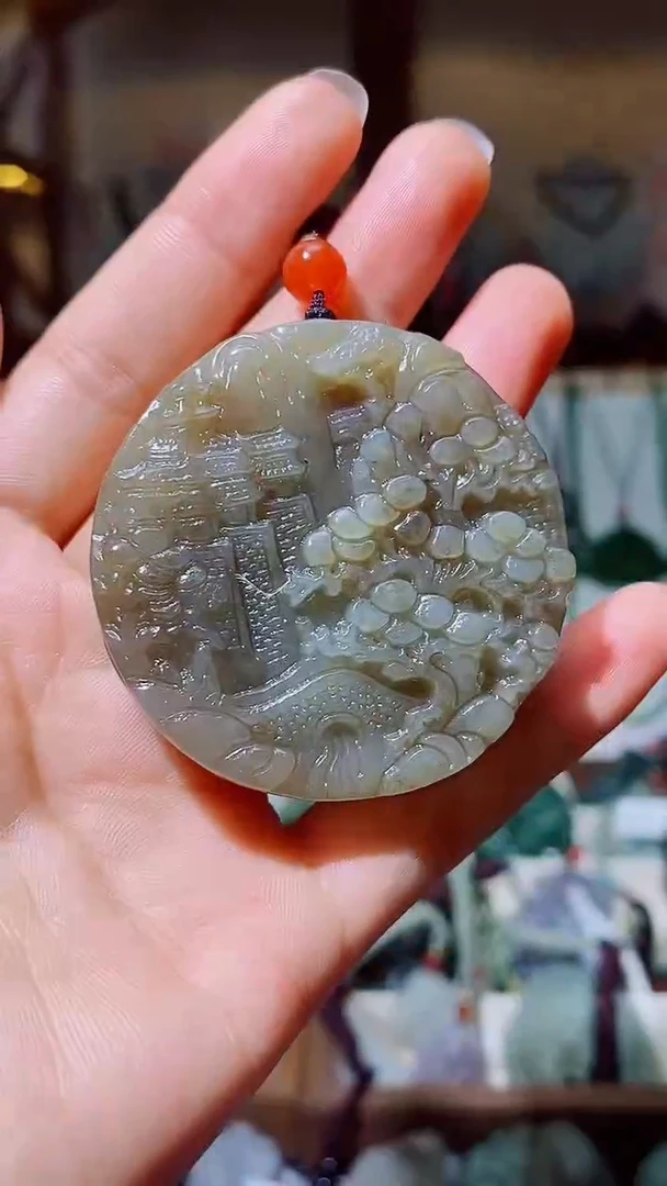 颈饰未镶嵌和田玉1
