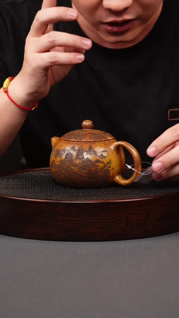 茶壶紫砂龙骨金砂柴烧西施