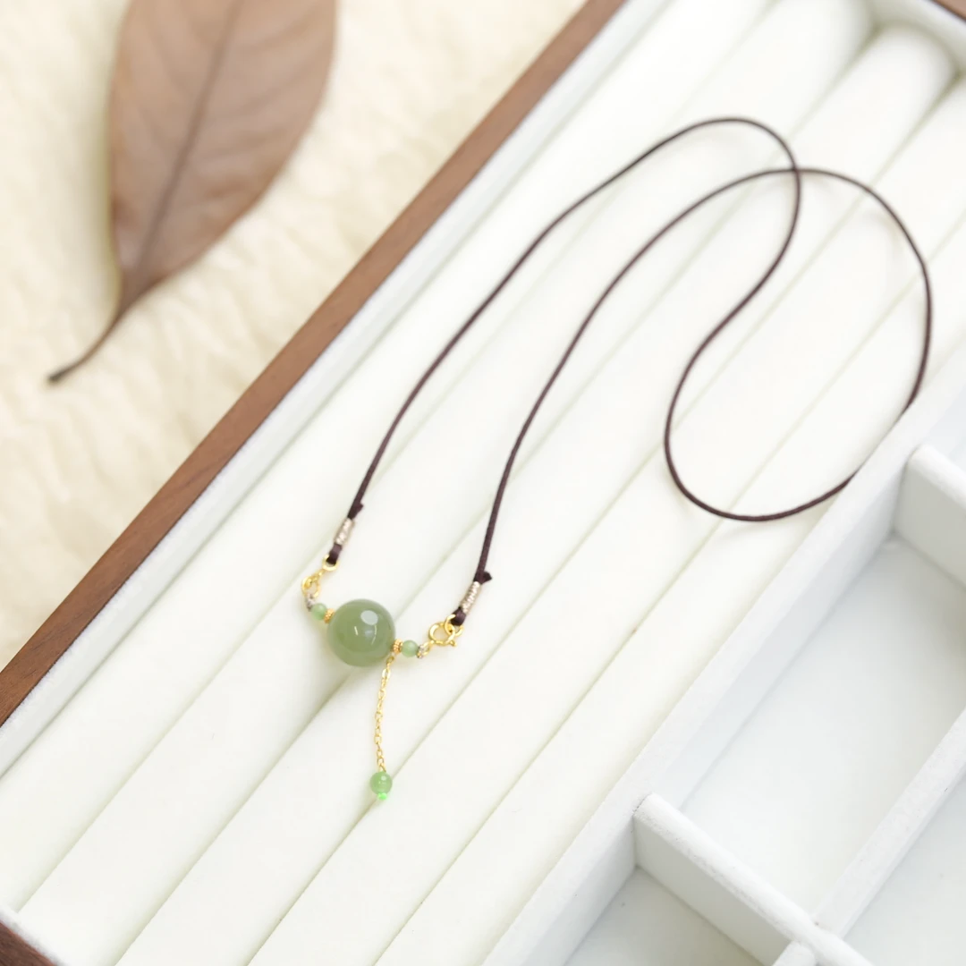 【云边】晴水顶珠 编绳项链（多样性发货）